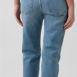 GAP Women's Straight Leg Jeans in Light Blue